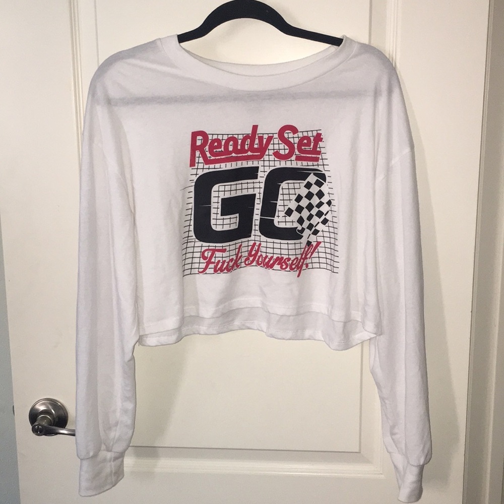 HLZBLZ cropped long sleeve